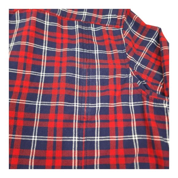 Duluth Trading Womens Plaid Flannel Shirt Gusset XL Made for Easy Movement - Picture 10 of 13